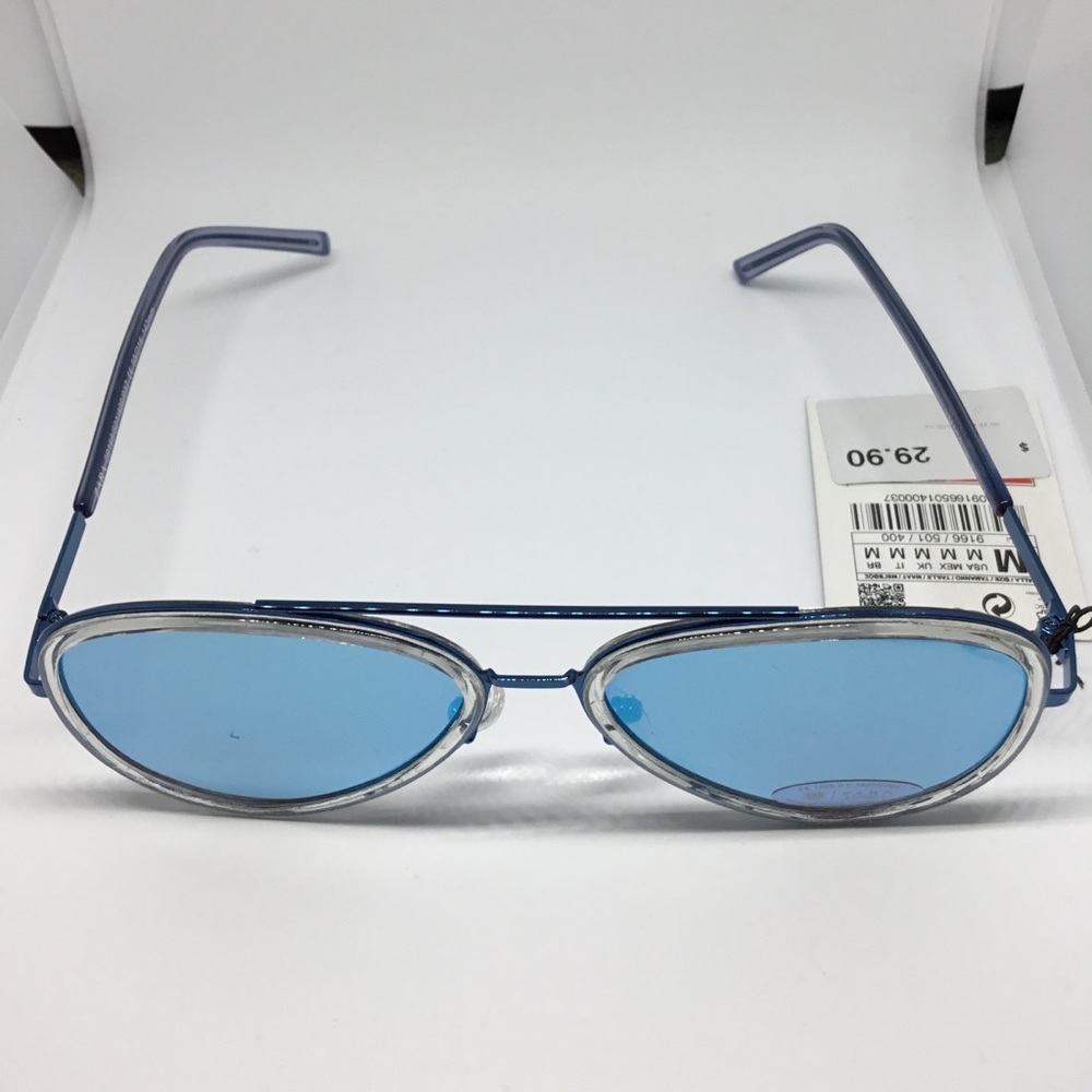 Zara Unisex Metal Frame Sunglasses - Picture 4 of 7